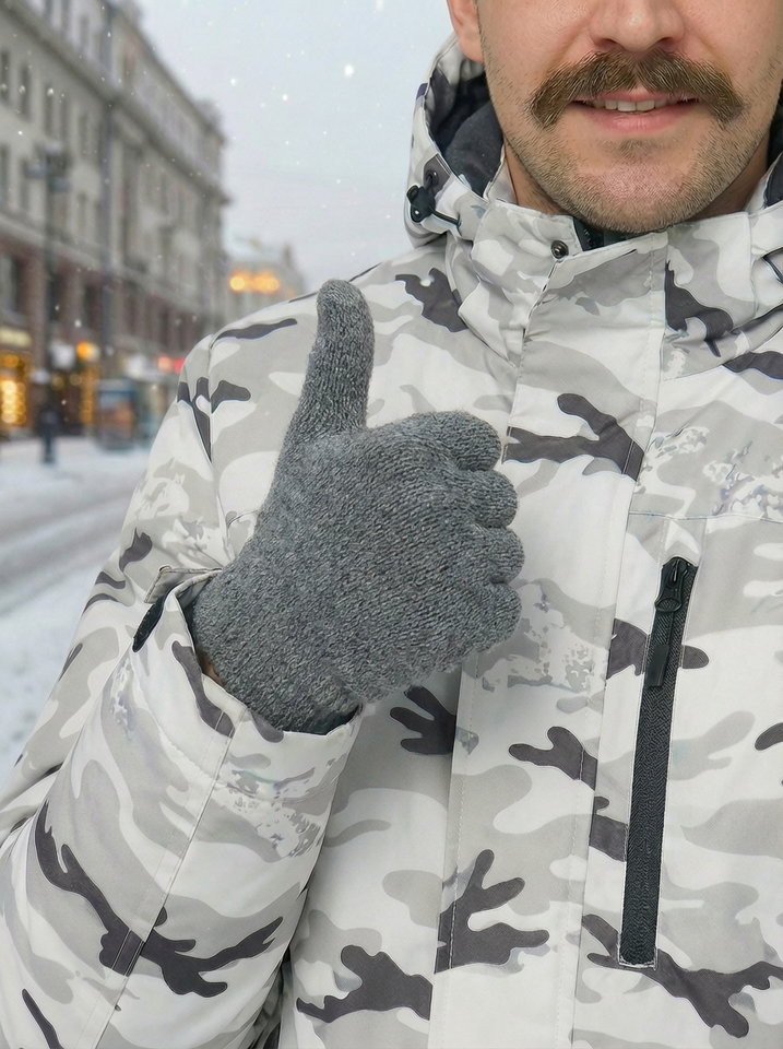 Перчатки GALANTE (серые)