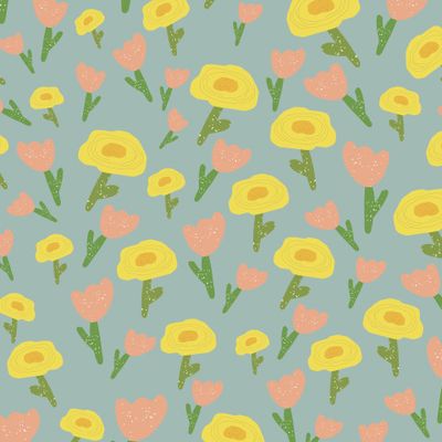 Цветущая лужайка №2.