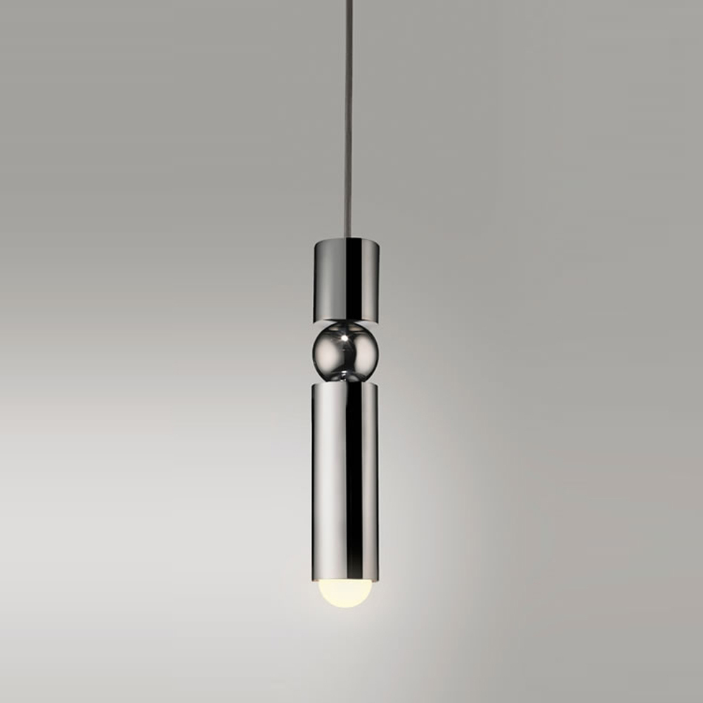 Подвесной дизайнерский светильник  Fulcrum by Lee Broom (серебряный)