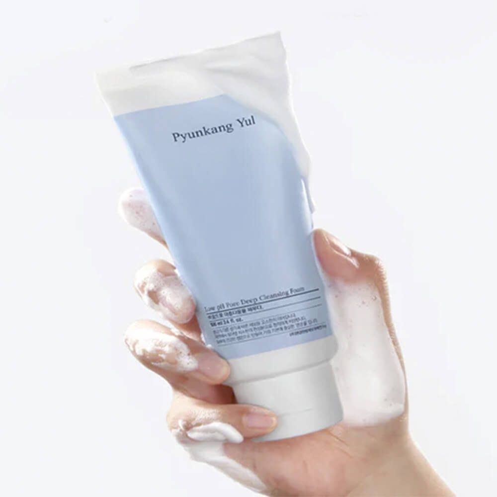 Pyunkang Yul Low pH Pore Deep Cleansing Foam пенка для умывания с экстрактом чайного дерева