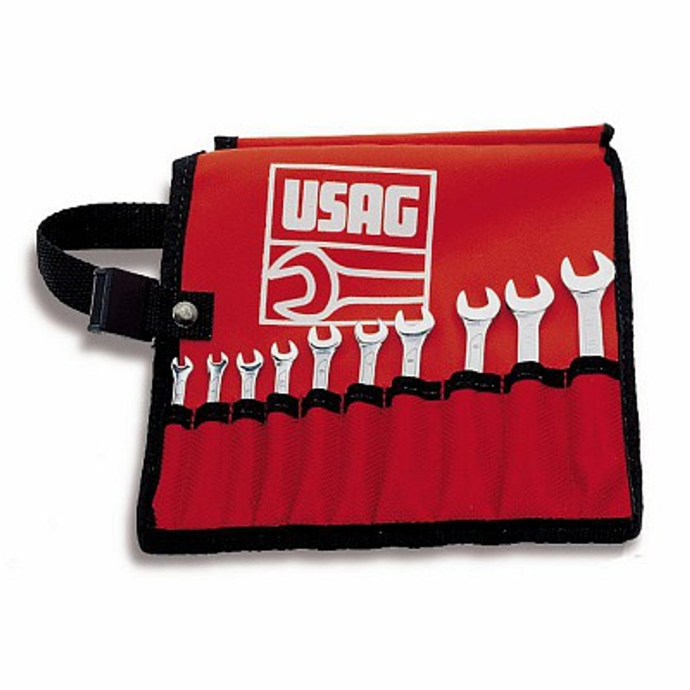 285 C/SE10 Набор коротких комбинированных ключей в нейлоновой сумке 10 предметов, USAG (Италия)