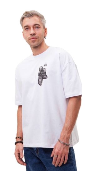 Футболка Kinatx Big Eye (белый)