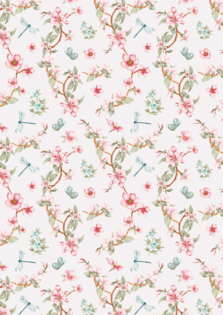 Ткань для пэчворка PEPPY  ЦВЕТОЧНАЯ ПОЭЗИЯ   ФАСОВКА  50х50 см  135 г/кв.м ± 5   100% хлопок, ЦП-19