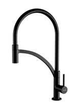 Смеситель Santek Брукс для кухни, гибкий излив, черный WH5A45013N001