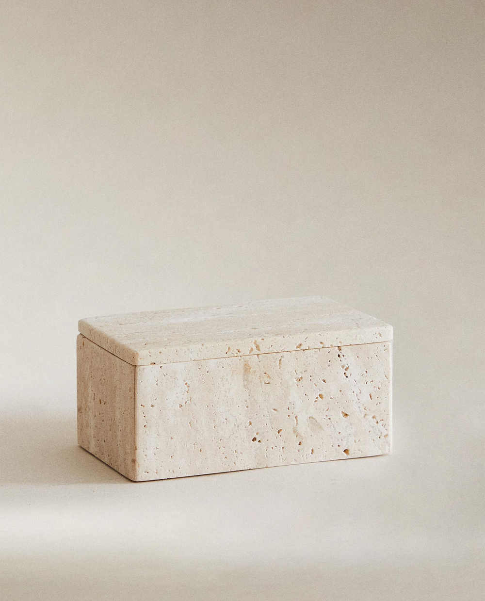 Zara Home коробка для хранения, мрамор, бежевый · 3533/455