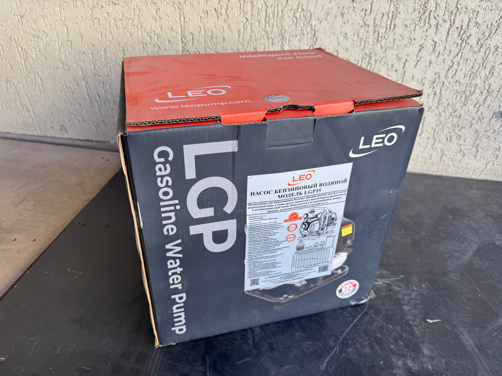 Насос бензиновый водный "LEO" LGP15
