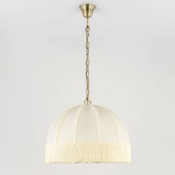 Citilux Базель CL407151 Люстра подвесная с бежевым абажуром