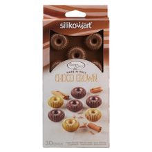 Silikomart Форма для приготовления конфет Choco Crown 11 х 24 см силиконовая