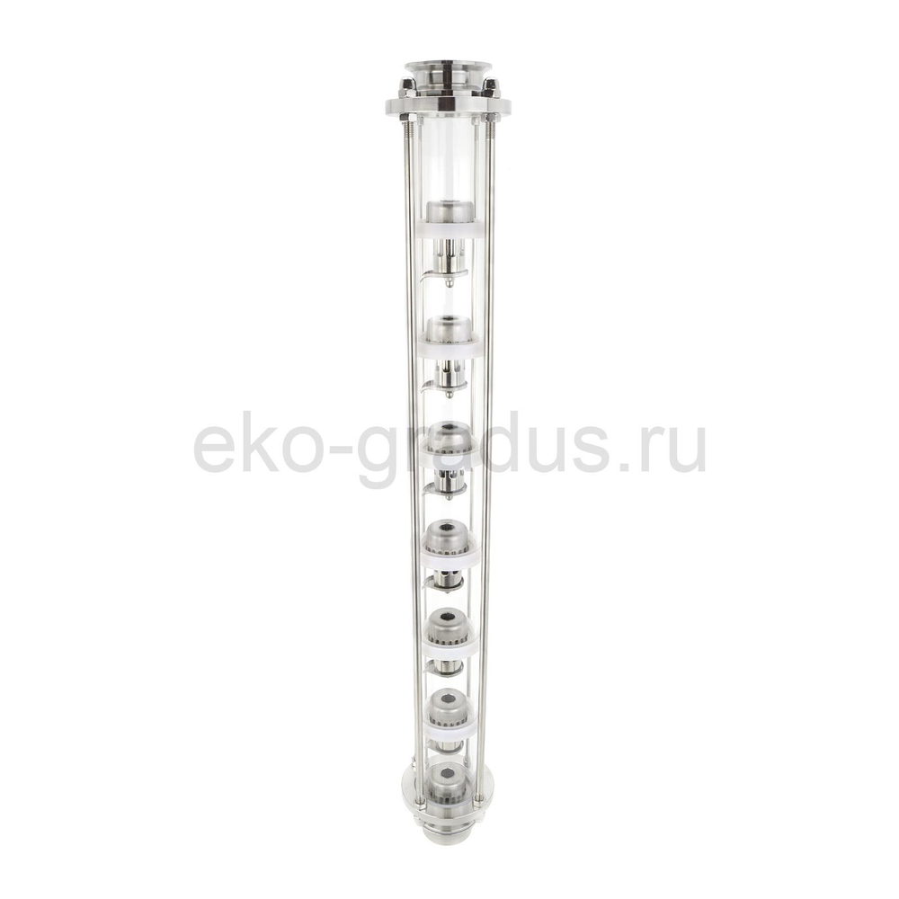 Тарельчатая колпачковая колонна (флейта) 2 дюйма, нержавейка