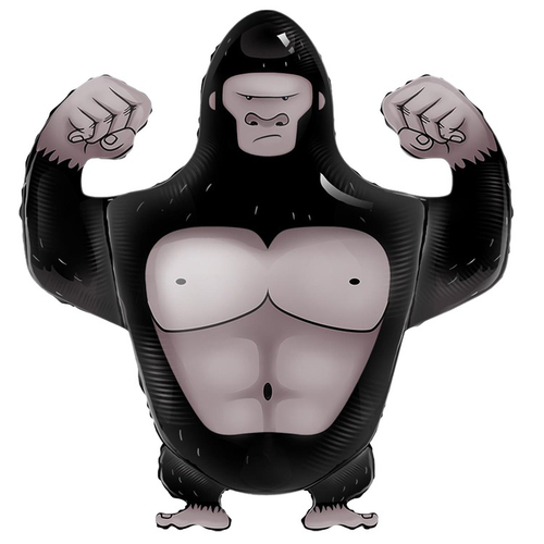 Шар фольга фигура Горилла 69см