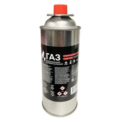 Газ для портативных плит метал.баллон 220 гр цанг всесезонный/12