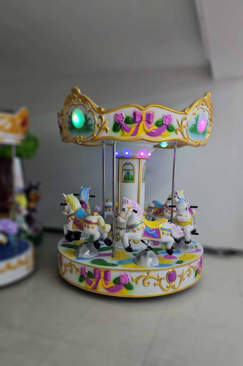 Детская карусель «Приключение пони»