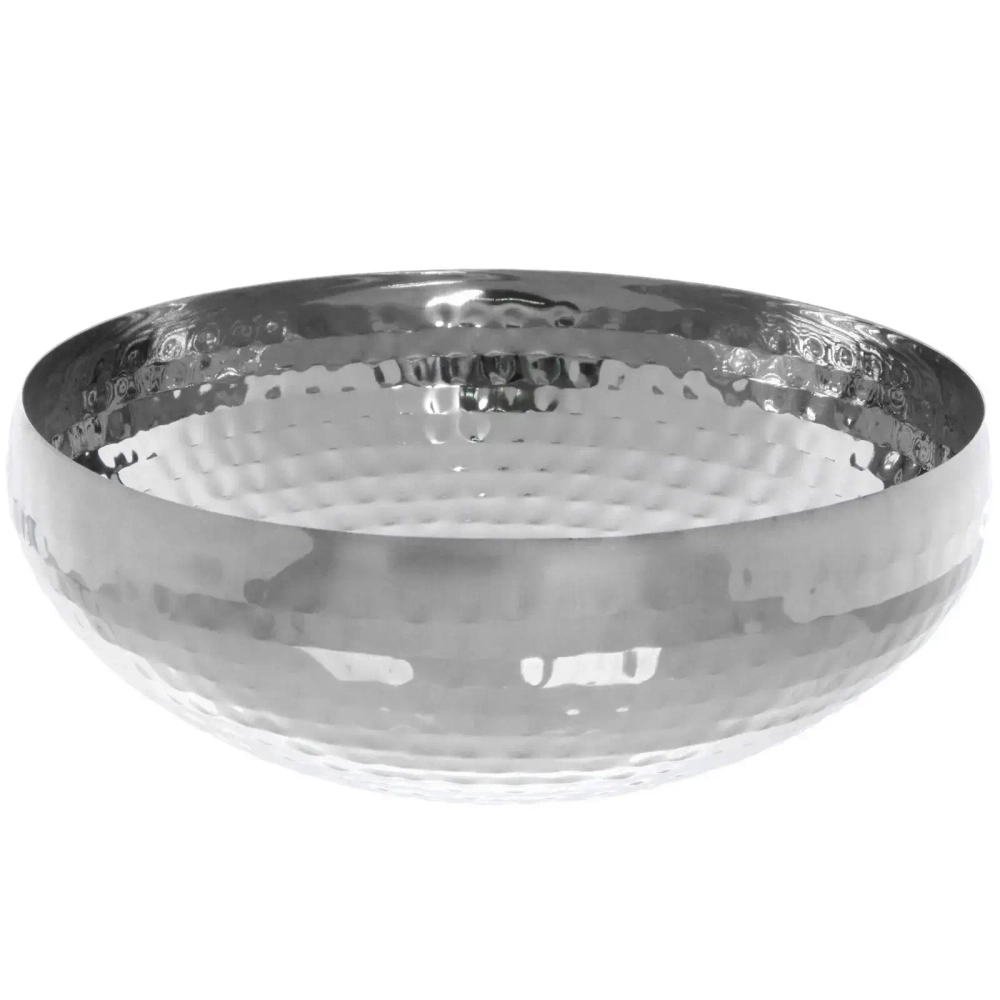 Салатник из нержавеющей стали 2,9л 24см, декоративный узор