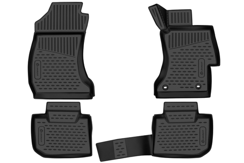 Коврики в салон для SUBARU Levorg (I) 2014- правый руль, универсал, 4шт. (полиуретан) ELEMENT3DA32155210K