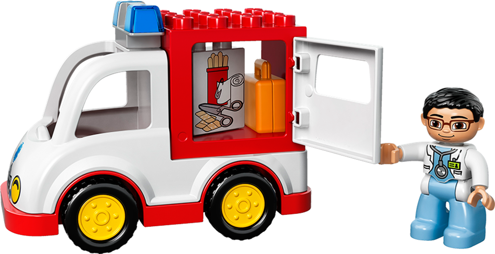 LEGO Duplo: Скорая Помощь 10527 — Ambulance — Лего Дупло