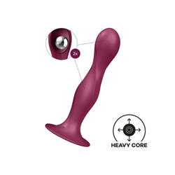 Satisfyer Double Ball-R - Фаллоимитатор со смещенным центром тяжести