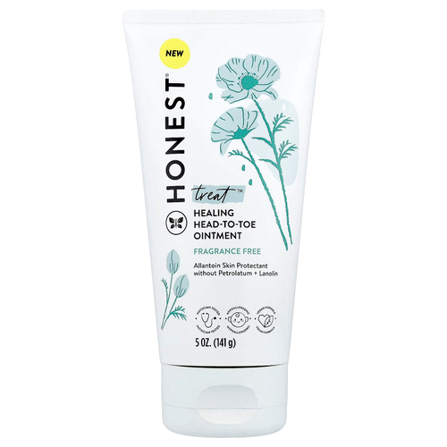 The Honest Company, Treat ™, лечебная мазь для волос, без отдушек, 141 г (5 унций)