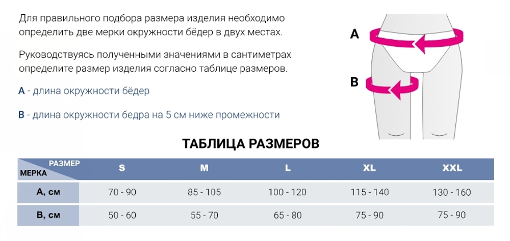 Бандаж тазобедренный Эхтермаера- mediortho cox