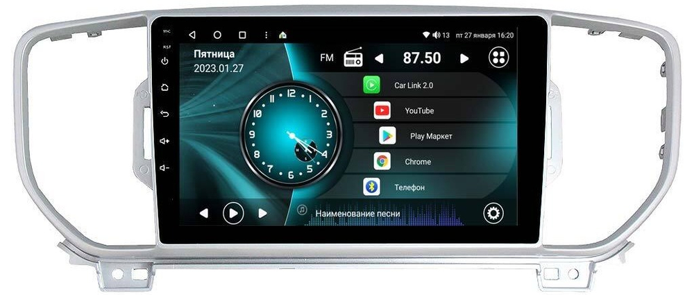 Магнитола для KIA Sportage 2016-2018 - Vaycar VA27-0576 на Android 13, 8-ядер, 2Гб-32Гб, 4G SIM-слот