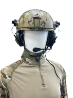COMMUNICATION HEADSET V" тактические наушники для стрельбы/съемный микрофон (для крепления на шлем)