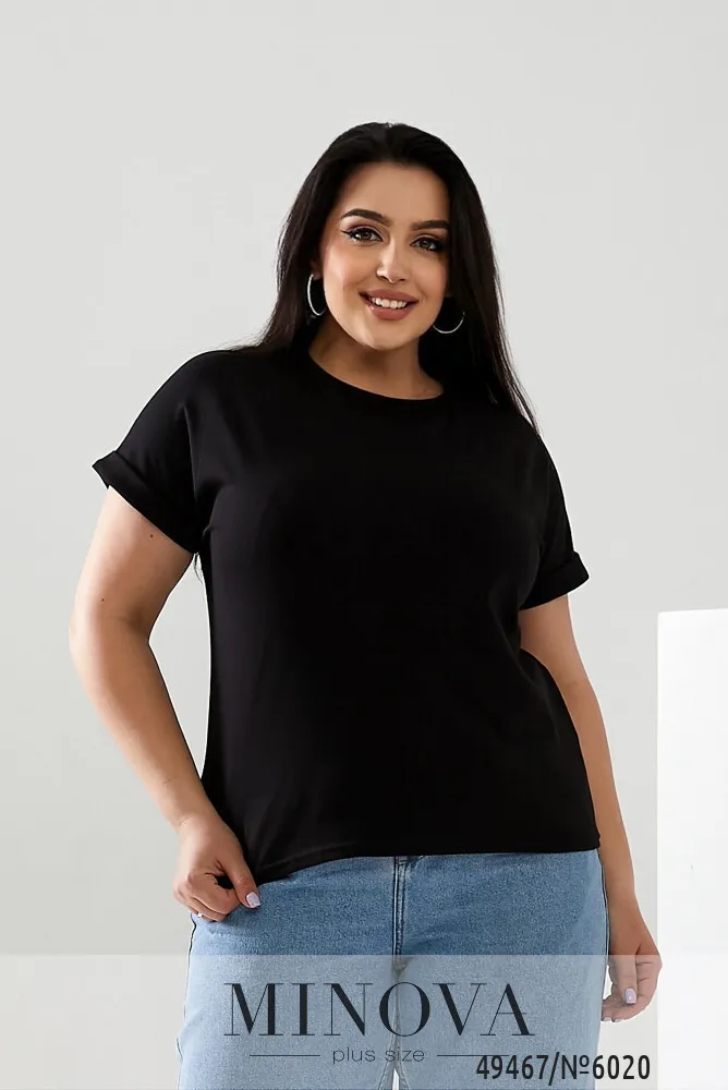 Футболка 6020-черный Minova