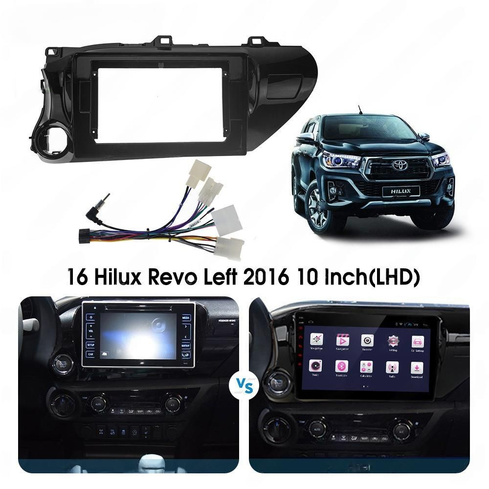 установочный комплект TOYOTA HILUX 2015+ рамка + проводка KB-SF-1686