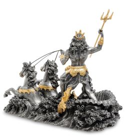 Veronese WS-648 Статуэтка «Посейдон - Бог морей»