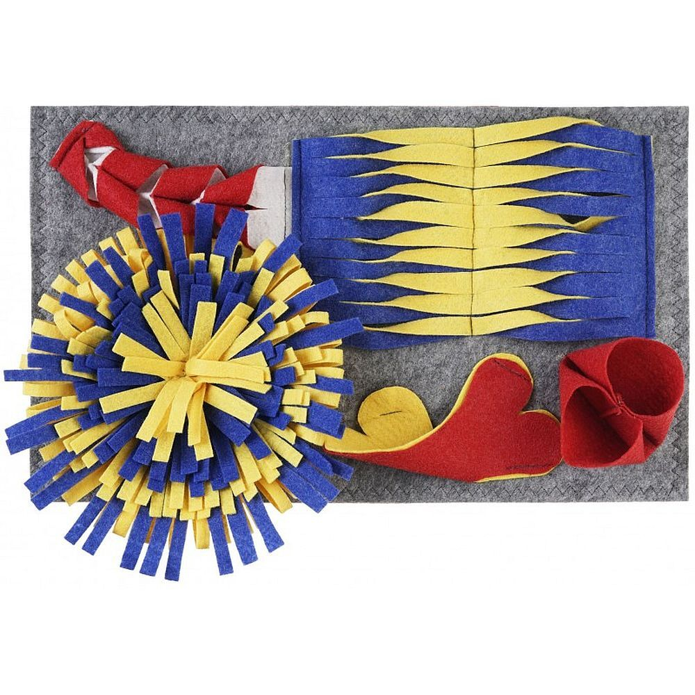 Нюхательный коврик, размер 30*50 см, 5 заданий, НХ006