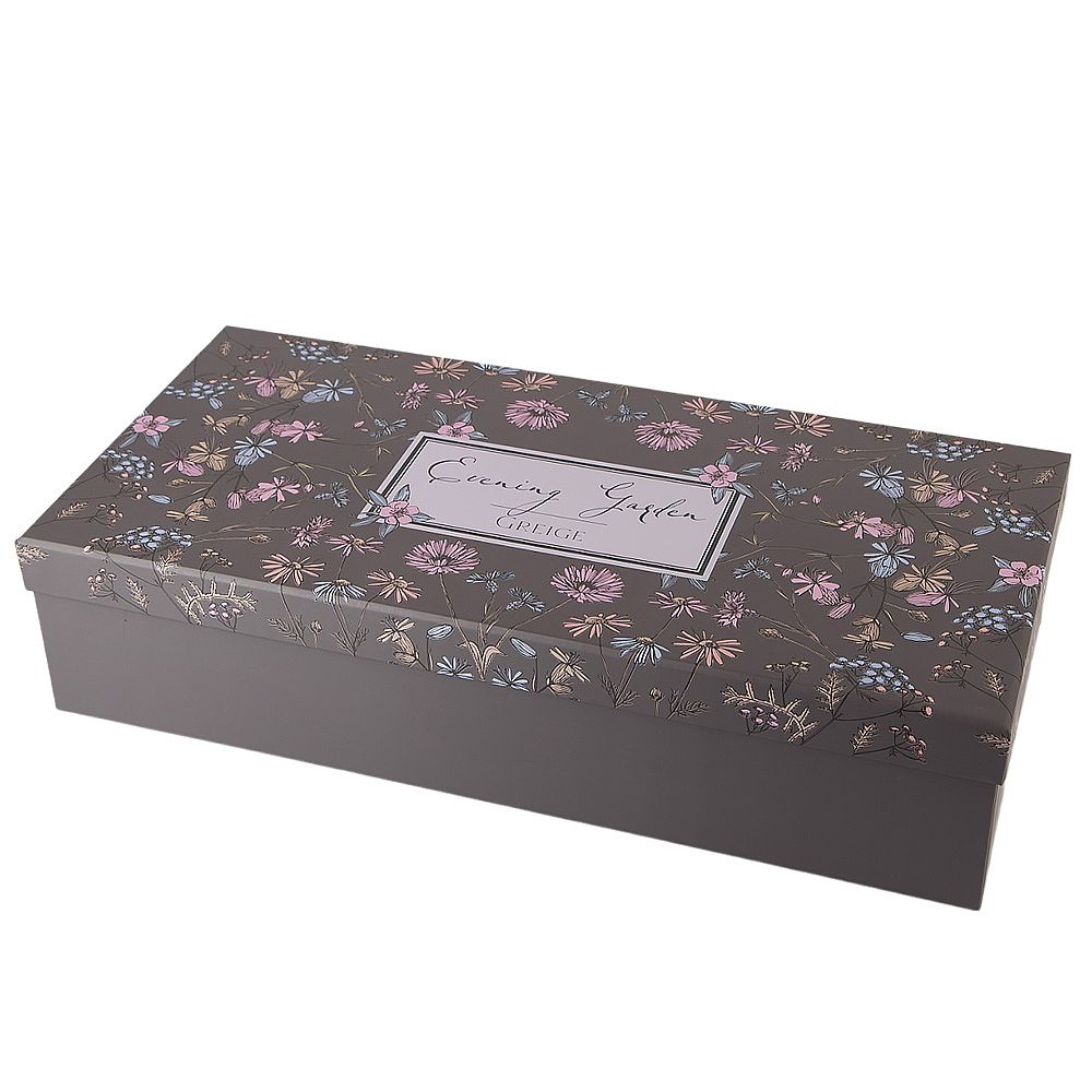 Набор чайный 12пр. "Greige" (6 персон) v=220мл (фарфор) (подарочная упаковка)