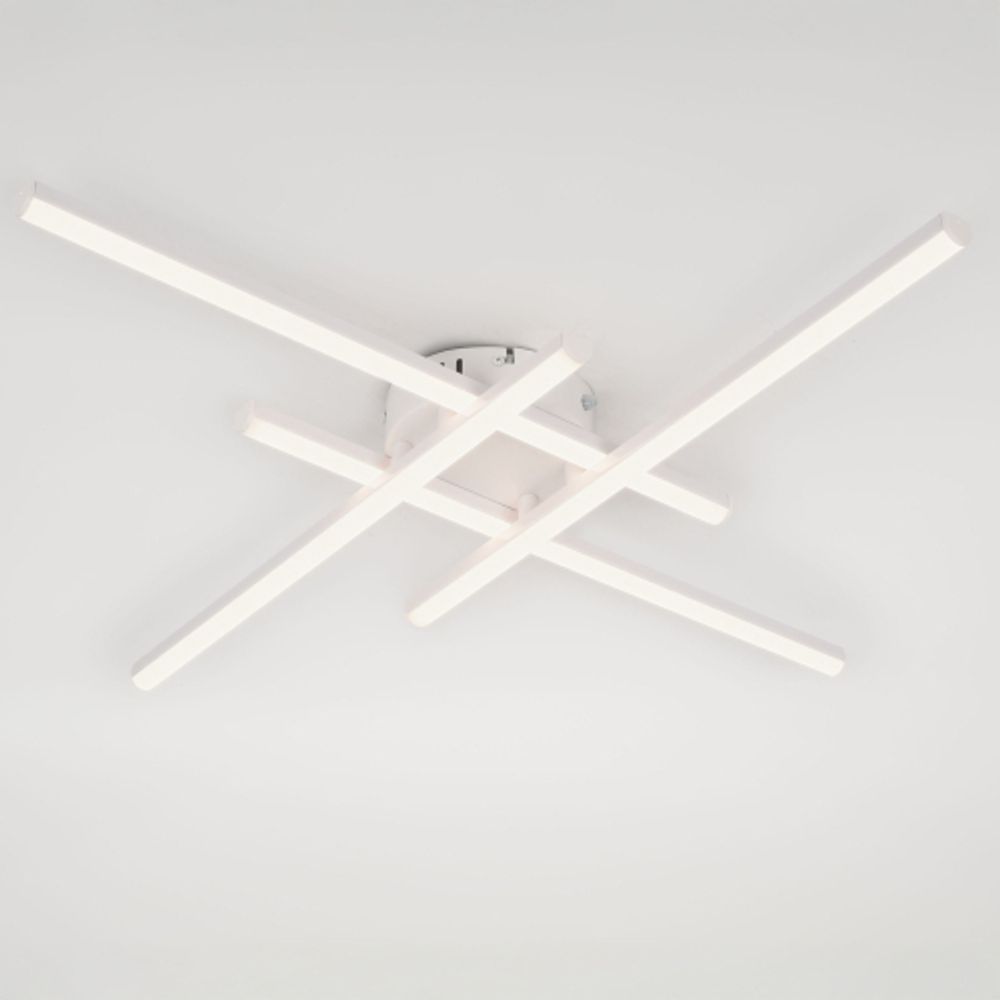 Светильник потолочный светодиодный ЭРА Модерн Nora CLL-1-62-RC WH с ДУ 62W 3000-6500К белый | Светильники SPB-6 с ДУ