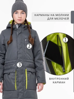 Куртка парка демисезонная мембрана