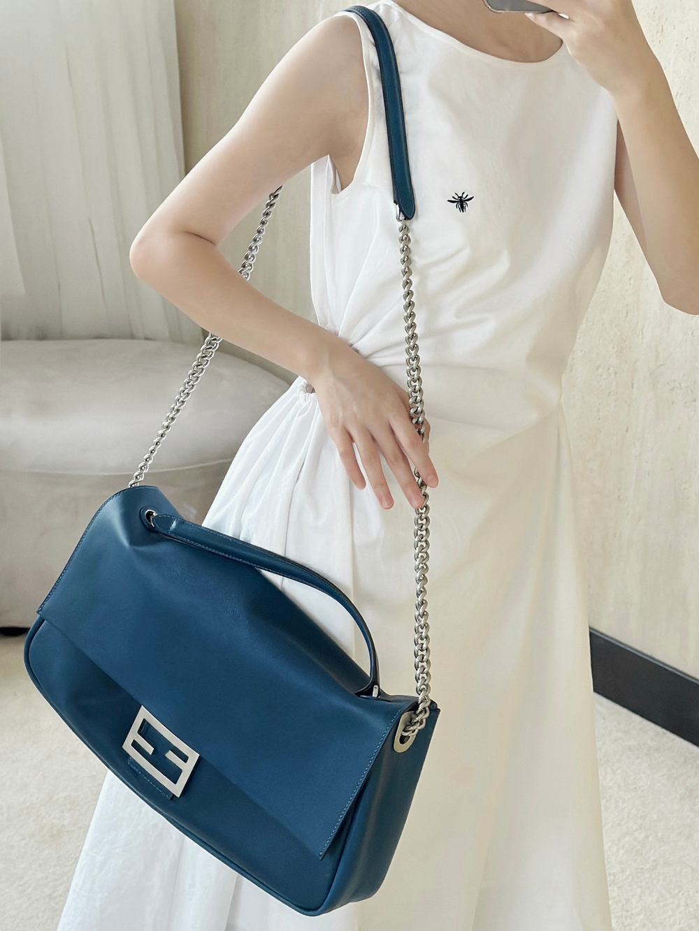Fendi Baguette Chain Large 38 cm