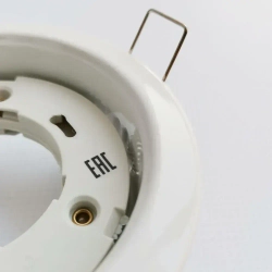 Встраиваемый светильник- основание EKS Optima GX53 белый (до 17 Вт, IP 40) точечный, для натяжных потолков