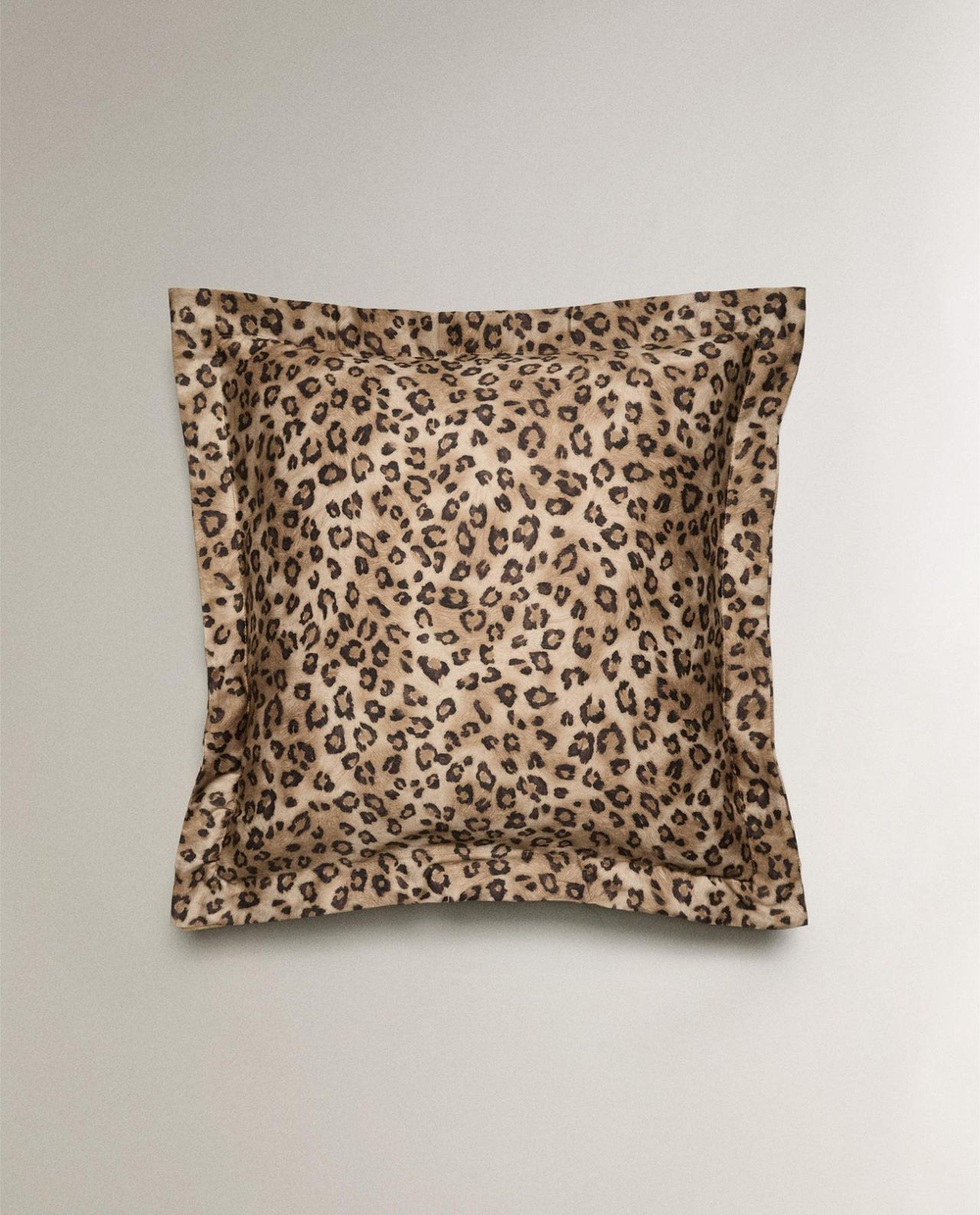 Zara Home - Наволочка из атласа с рисунком животных 50x75 см