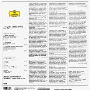 Berlin Philharmonic, Herbert von Karajan / Jacques Offenbach: Overtures (LP)