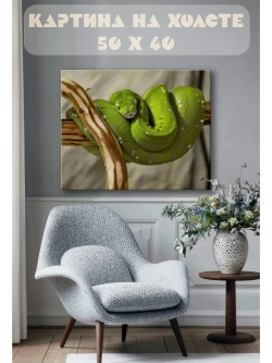 Картина на стену 40 X 50 Змея