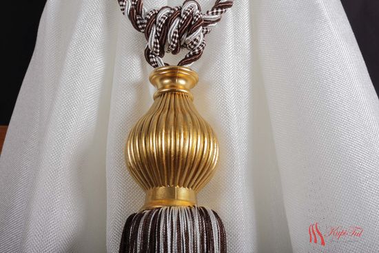 Подхваты-кисти для штор 2шт. коричневый