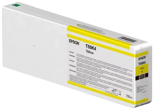 Картридж с желтыми чернилами Epson (C13T55K400)