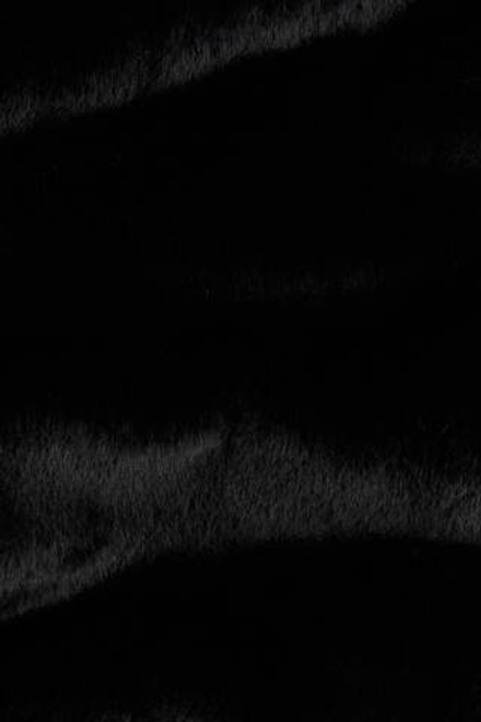 H&M Меховая куртка, черный