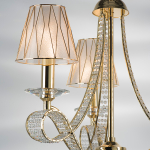 705032 Люстра подвесная RICCIO 3х40W E14 ЗОЛОТО