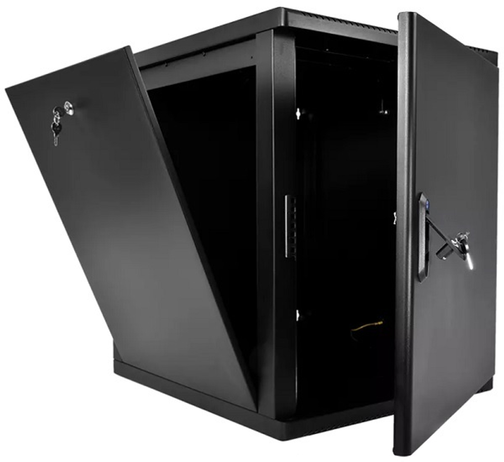 Шкаф настенный 19", 12U ЦМО ШРН-М-12.500.1-9005