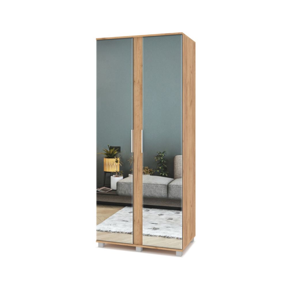 Шкаф двухстворчатый "Пандора" П23 (2 зеркала)