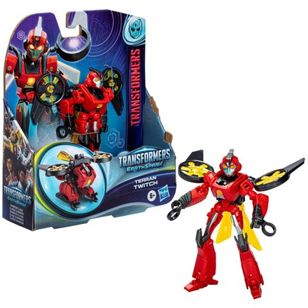 Hasbro Transformers EarthSpark - Terran Twitch Warrior Figure F8665 / артикул   F6230 F8665  / GTIN 5010996209207