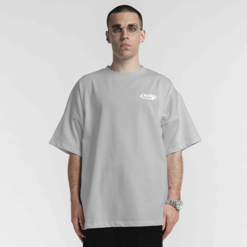 Купить Футболка Dissident Last Night DJ серая Футболка Dissident Last Night DJ серая