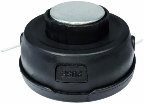 КАТУШКА ДЛЯ ТРИММЕРА VERTEX YK-A005Полуавтоматическая, упрощает подачу и заправку лески. Алюминиевая кнопка - долгий срок эксплуатации. Резьба М10х1.25 левая резьба. Диаметр лески 2.4 мм.