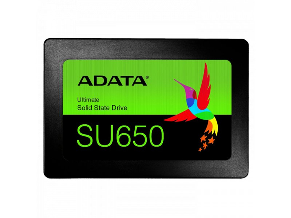 SSD накопитель ADATA Ultimate SU650 960ГБ, 2.5" SATA, SATA III, [ASU650SS-960GT-R]