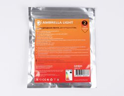 Ambrella Светодиодная лента двухрядная Ambrella Light GS1601 2835 240Led /19.2W m/ 12V IP20 3000K 5m LED Strip 12V GS1601