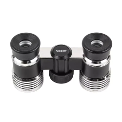Бинокль Veber Opera БГЦ 3х27 театральный фокус, Black/Silver