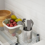 Стеллаж - IKEA OMAR, 92х36х94 см, серый, ОМАР ИКЕА