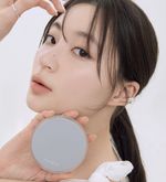 Тональный кушон с полуматовым финишем Rom&nd Nu Zero Cushion - #01 Porcelain 17